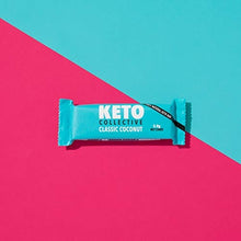 Load image into Gallery viewer, Keto Collective Wholefood Keto Bars I 15x40g I Classic Coconut I 3.9g Net Carbs I Low carb I High Fibre I Natural Ingredients I Source of Protein I Fuel for a Keto Lifestyle I Gluten Free I Vegan
