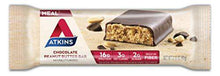 Load image into Gallery viewer, Atkins Protein Meal Bar, Chocolate Peanut Butter, Keto Friendly, 5 Count - Carb Free Zone