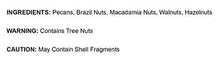 Load image into Gallery viewer, Keto Nuts Mix, 1 Pound — Keto Snack Contains Raw Brazil Nuts, Pecans, Walnuts, Hazelnuts and Macadamia Nuts, Low Carb Vegan Superfood, Kosher, Non-Irradiated, No Added Sugar, Bulk