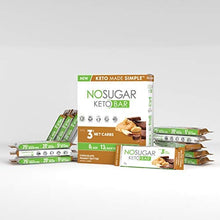 Load image into Gallery viewer, New! No Sugar Keto Bars – Vegan Keto Food Bars, Low Carb/Low Glycemic, 0 grams of Sugar, All Natural, 9g of Plant Based Protein, 13g of Fats per Bar, Only 3g Net Carbs, #LCHF