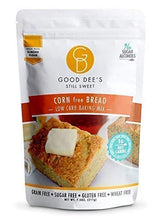 Load image into Gallery viewer, Good Dee’s Corn Free Bread Mix - Low Carb Keto Baking Mix (1g Net Carbs, 12 Servings) | Gluten-Free, Sugar-Free, Grain-Free, Wheat-Free, Dairy-Free & IMO-Free | Diabetic, Atkins & WW Friendly