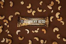 Load image into Gallery viewer, Krunchy Keto Bar (15x35g) - High Fibre Low Carb All Natural No Sugar Added - Cashew Nougat
