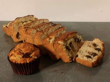 Load image into Gallery viewer, Keto Bread Choc Chip Loaf or Keto Cake Choc Chip Muffin Mix 1.08 Net Carbs per Muffin…