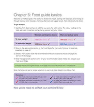 Load image into Gallery viewer, Portion Perfection International Book for Weight Loss - A Visual Weight Control Program - Easy Visual Diet Program for Men, Women and Children, Suitable for Diabetes and Disabilities Dietitian's Plan