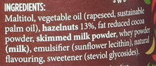 Load image into Gallery viewer, Belgian Choco Hazel with Stevia and Maltitol 12 oz (350g) - No Added Sugar - A healthy and delicious Option For Those Who Love Chocolate Spreads - Gluten Free - Vegetarian Friendly - Carb Free Zone