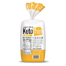 Load image into Gallery viewer, Julian Bakery Keto Thin Bread | 100% Keto | Gluten-Free | Grain-Free | Low Carb | 0 Net Carbs | 3 Pack