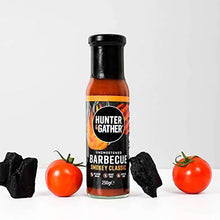 Load image into Gallery viewer, Hunter & Gather Unsweetened BBQ Sauce - 3 x 250g | Natural Ketchup and BBQ Sauce Keto, Paleo, Low Carb & Vegan Friendly | Free from Sugar & Sweeteners