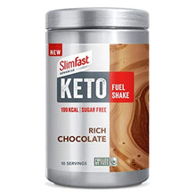 Load image into Gallery viewer, SlimFast Advanced Keto Fuel Shake Rich Chocolate 350g SF007994