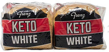 Load image into Gallery viewer, White Keto Bread - Zero NET Carbs - Keto Diet Approved - 2 Loaf Pack (2 x 18oz)