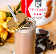 Load image into Gallery viewer, KetoLogic Keto Meal Replacement Shake Powder: Chocolate (8 Servings) – Low Carb, Keto Shake Rich In MCT Oil, Healthy Fats and Whey Protein - Formulated Macros Support Keto Diet & Ketosis