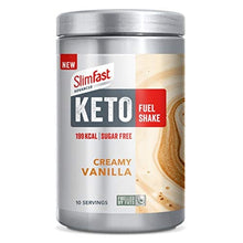 Load image into Gallery viewer, SlimFast Advanced Keto Fuel Shake Creamy Vanilla, 320 g SF007969