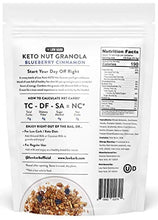 Load image into Gallery viewer, Low Karb - Keto Blueberry Nut Granola Healthy Breakfast Cereal - Low Carb Snacks & Food - 3g Net Carbs - Almonds, Pecans, Coconut and more (22 oz) (1 Count)