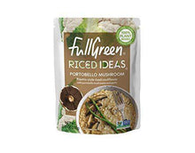 Load image into Gallery viewer, Fullgreen, Riced Ideas, Portobello Mushroom, Cauliflower rice in sauce, case of 6 pouches - the perfect low-carb, Keto meal or side - Carb Free Zone
