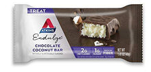 Load image into Gallery viewer, Atkins Endulge Treat Chocolate Coconut Bar. Rich Coconut & Decadent Chocolate. Keto-Friendly. Value Pack (10 Bars) - Carb Free Zone