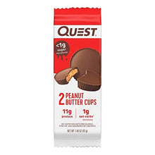 Load image into Gallery viewer, Quest Nutrition High Protein Low Carb, Gluten Free, Keto Friendly, Peanut Butter Cups, 17.76 Ounce