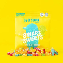 Load image into Gallery viewer, SmartSweets Low Calorie Plant-Based Free From Sugar Alcohols Candy, Sour Blast Buddies, 1.8 Ounce (Pack of 12), 21.6 Ounce