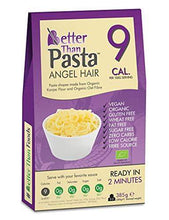 Load image into Gallery viewer, Better Than Pasta Angel Hair Zero Carbohydrate 385 Grams | Made from Gluten Free Organic Konjac Flour | Keto Paleo Diet and Vegan | Zero Sugar and Low Calorie Food (6) - Carb Free Zone