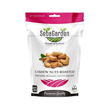 Load image into Gallery viewer, Seba Garden Whole Roasted Lightly Salted Cashews - 1kg Packed Fresh in Resealble Bag - Healthy Protein Food, All Natural, Keto Friendly, Vegan, Gluten Free