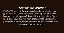 Load image into Gallery viewer, PeaTos Crunchy Rings Snacks, Classic Onion, .6 Ounce (15 Count), Junk Food Taste, Made from Peas, Bold Flavors, 4g Protein and 3g Fiber, Pea Plant Protein Snack
