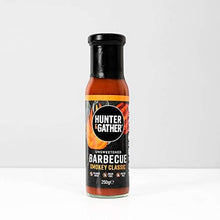 Load image into Gallery viewer, Hunter & Gather Unsweetened BBQ Sauce - 3 x 250g | Natural Ketchup and BBQ Sauce Keto, Paleo, Low Carb & Vegan Friendly | Free from Sugar & Sweeteners
