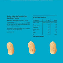 Load image into Gallery viewer, Real Handful Craft Baked Sea Salted Peanuts - Hi-Oleic Argentinian Peanuts - Salted Nuts Naturally Seasoned - Never Fried or Roasted - Vegan & Keto Friendly - Protein Snack (2 x 500g Bulk Packs)