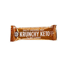 Load image into Gallery viewer, Krunchy Keto Bar (15x35g) - High Fibre Low Carb All Natural No Sugar Added - Salty Caramel Nut