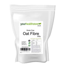 Load image into Gallery viewer, yourhealthstore Premium Oat Fibre 500g (1.1lb), Extra Light and Fluffy, Great for Keto King Bread, Vegan, Produced in The EU, (Recyclable Pouch)