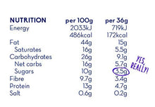 Load image into Gallery viewer, Nibble Simply Doubly Delicious Choc Choc CHIP - Low carb, Lower Sugar, Keto-Friendly, Vegan (12 x 36g Packs)