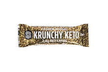 Load image into Gallery viewer, Krunchy Keto Bar (15x35g) - High Fibre Low Carb All Natural No Sugar Added - Cashew Nougat