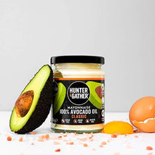 Load image into Gallery viewer, Hunter & Gather Avocado Oil Mayonnaise - 250g | Made with Pure Avocado Oil and British Free Range Egg Yolk | Paleo, Keto, Sugar and Gluten Free Avocado Mayo | Free from Artificial Flavourings