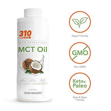 Load image into Gallery viewer, Keto Starter Kit by 310 Nutrition - Includes Vegan Organic Meal Replacement Shake, MCT Oil, Shaker Cup and E-Book (Variety)