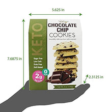 Load image into Gallery viewer, Too Good Gourmet Keto Cookies, Soft-Baked Healthy Snacks, Sugar and Grain-Free Low Carb Keto Snacks, Healthy Sweets with Less Than 2g Net Carbs (5oz Box, Chocolate Chip)