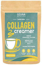 Load image into Gallery viewer, Collagen Coffee Creamer | Keto & Paleo | Premium Hydrolysed Collagen Peptides & Coconut MCT Powder | Dairy-Free | Vanilla Flavour - Carb Free Zone