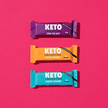 Load image into Gallery viewer, Keto Collective Wholefood Keto Bars I 15x40g I Classic Coconut I 3.9g Net Carbs I Low carb I High Fibre I Natural Ingredients I Source of Protein I Fuel for a Keto Lifestyle I Gluten Free I Vegan