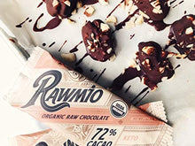 Load image into Gallery viewer, Organic Raw Keto Chocolate - 72% - 3g Net Carbs, Sugar Free, made with Stone-Ground Peruvian Cacao & Raw Cacao Butter. (30g), 3 Pack