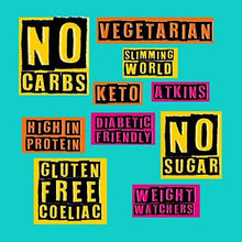 Load image into Gallery viewer, CHEESIES Crunchy Cheese Snack, Emmental. No Carb, No Sugar, High Protein, Gluten Free, Vegetarian, Keto 12 x 20g Bags - Carb Free Zone