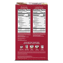 Load image into Gallery viewer, SlimFast Keto Fat Bomb Snacks, Pantry Friendly Peanut Butter Cup and Caramel Nut, Variety Pack, 32 Count