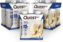 Load image into Gallery viewer, Quest Nutrition Vanilla Protein Shake, High Protein, Low Carb, Gluten Free, Keto Friendly, 12Count