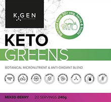 Load image into Gallery viewer, K-GEN™ Keto Greens (Collagen) | Superfood Micronutrient & Anti-oxidant Blend | Multi-Collagen & MCT's with 30+ Veg, Herbs & Fruits | Immune, Health & Fat Loss (Mixed Berry)
