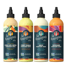 Load image into Gallery viewer, Sir Kensington's Everything Sauce Variety Pack, Chile Lime, Garlic, Gochujang, Curry Masala, Keto Diet Certified, Dairy Free, Gluten Free, Non- GMO Project Verified, Shelf-Stable, 8.3oz Pack of 4