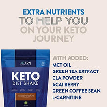 Load image into Gallery viewer, Keto Diet Shake - High Protein Shake with Added MCT Oil Powder - Plus 27 Vitamins and Minerals - Large 750g Tub - UK Made - Vegetarian Friendly (Indulgent Chocolate)