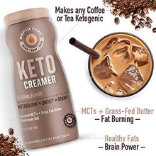 Load image into Gallery viewer, Rapid Fire Ketogenic Creamer with MCT Oil for Coffee or Tea, Supports Energy and Metabolism, Weight Loss, Ketogenic Diet 8.5 oz. (20 servings)