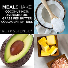 Load image into Gallery viewer, Keto Science Ketogenic Meal Shake Chocolate Dietary Supplement, Rich in MCTs and Protein, Keto and Paleo Friendly, Weight Loss, (14 servings), 20.7 oz Packaging May Vary