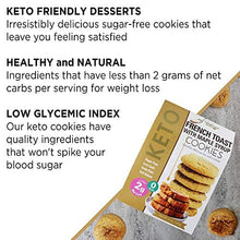 Load image into Gallery viewer, Too Good Gourmet Keto Cookies, Soft-Baked Healthy Snacks, Sugar and Grain-Free Low Carb Keto Snacks, Healthy Sweets with Less Than 2g Net Carbs (5 oz boxes, French Toast)