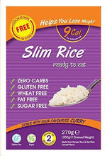 Load image into Gallery viewer, Eat Water Slim Rice Zero Carbohydrate 5 Pack * 270 Grams | Made from Gluten Free Konjac Flour | Keto Paleo Diet and Vegan | Zero Sugar and Low Calorie Food | Free 60-Recipe e-Cook Book Inside - Carb Free Zone