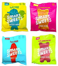 Load image into Gallery viewer, SmartSweets Fruity Gummy Bears, Sour Gummy Bears, Sweet Fish, Sour Buddies, Assortment Pack, Low Carb, Low Sugar, 7.2 oz. Total Keto-Friendly, Stevia Sweetened Fruity