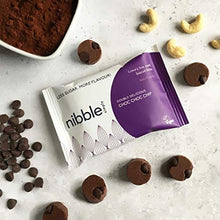 Load image into Gallery viewer, Nibble Simply Doubly Delicious Choc Choc CHIP - Low carb, Lower Sugar, Keto-Friendly, Vegan (12 x 36g Packs)
