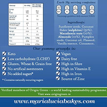 Load image into Gallery viewer, Macadamia & Coconut Keto Granola - Low Carb - No Gluten - No Added Sugar, Salt or Palm Oil - High Fibre - Healthy & Natural Breakfast Cereal - LCHF - 3 x 312g - by Maria Lucia Bakes