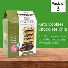 Load image into Gallery viewer, Too Good Gourmet Keto Cookies, Soft-Baked Healthy Snacks, Sugar and Grain-Free Low Carb Keto Snacks, Healthy Sweets with Less Than 2g Net Carbs (5oz Box, Chocolate Chip)
