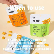 Load image into Gallery viewer, BRAMI Lupini Beans Snack, Mini | 4g Plant Protein, 0g Net Carbs | Vegan, Vegetarian, Keto, Plant Based, Mediterranean Diet | 1.06 Ounce (8 Count) - Carb Free Zone